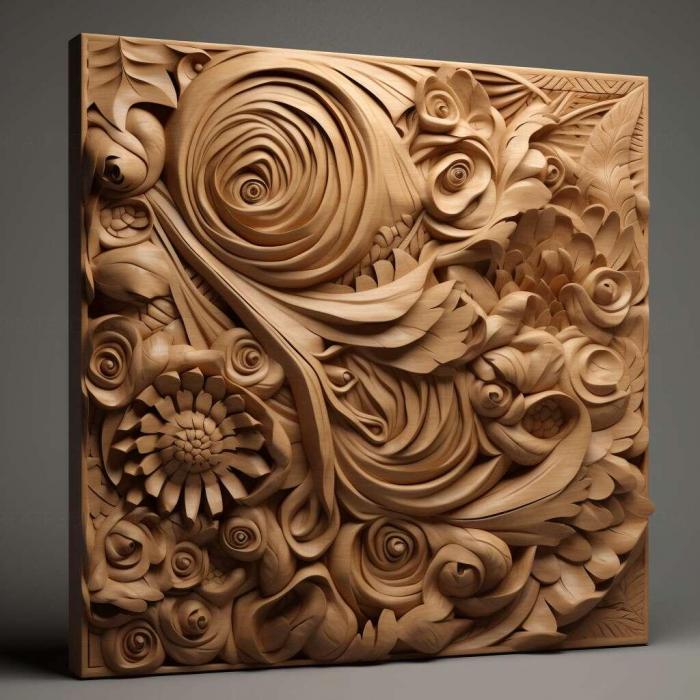 نموذج ثلاثي الأبعاد لآلة CNC 3D Art 